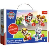 Trefl Moja prva sestavljanka: Paw Patrol 4 v 1 — sestavljanke z 6, 5, 4 in 3 kosi - | Shoptok.si