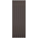  paneli 12 kom od pocinčanog čelika smeđi 100x36 cm | shoptok.hr