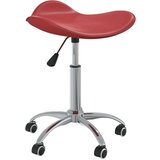 vidaXL Salonski stolček vinsko rdeče umetno usnje | Shoptok.si
