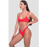 GymBeam Women‘s Bikini Top HAWAII Red