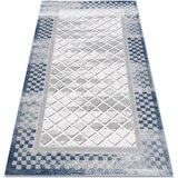RugsX Preproge Preproga AKRIL VALS 103 Geometrija, okvir prostors 80x100 cm Siva | Shoptok.si