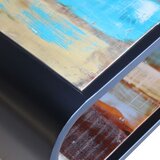  Stolić za kavu od masivnog obnovljenog drva | shoptok.hr