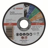 Bosch rezna ploča ravna Rapido Multi Construction ACS 60 V BF, 115 mm, 1,0 mm - 2608602384 | ePonuda.com