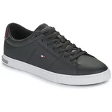 Tommy Hilfiger ESSENTIAL LEATHER DETAIL VULC Crna