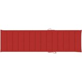 vidaXL Jastuk za ležaljku crveni 200 x 50 x 3 cm od tkanine Oxford | shoptok.hr