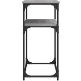  Konzolni stol siva boja hrasta 100x35,5x75 cm konstruirano drvo | Eponuda.ba