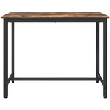  Stol Dimljeni hrast 100 x 50 x 76,5 cm Inženjerska drva i čelik | Eponuda.com
