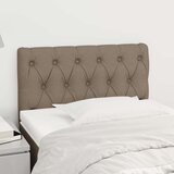 vidaXL Uzglavlje smeđesivi 80x7x78/88 cm od tkanine | shoptok.hr