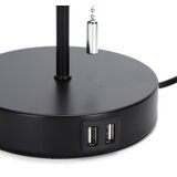 Aigostar Stona lampa sa USB portom 1xE27/40W/230V crna | Eponuda.com
