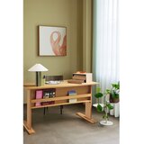 Hübsch Pisalna miza z mizno ploščo v hrastovem dekorju 70x140 cm Forma – | Shoptok.si