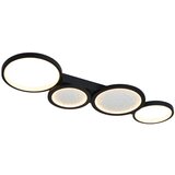 Rabalux LED plafonjera sa daljinskim Aranis, 40W, 3000-6500K, 84x29cm, Crna | ePonuda.com