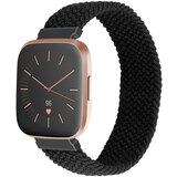 INF Pašček za uro Najlon Black S Fitbit Versa/Versa 2, (21264708) | Shoptok.si