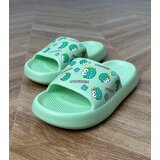 Gemre Green children's flip-flops with Dinos print | Shoptok.si