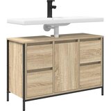 Ormarić za umivaonik s ladicama sonoma hrast 90x34,5x60 cm | shoptok.hr