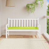  Jastuk za vrtnu klupu jarkozeleni 150x50x7 cm od tkanine Oxford | shoptok.hr