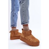 Boto FD1 Brown Corcoran Suede Snow Boots On Platform | ePonuda.com