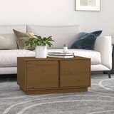  Stolić za kavu boja meda 80x50x40 cm od masivne borovine | shoptok.hr