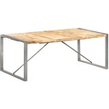 vidaXL Jedilna miza 200x100x75 cm trden robusten mangov les | Shoptok.si