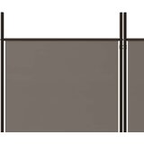 Sobna pregrada s 5 panela antracit 250 x 180 cm od tkanine | Eponuda.ba