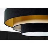  Duolla - LED plafonsko svetlo LUNETA LED/26W/230V preč. 60 cm 4000K crna/zlatna | Eponuda.com