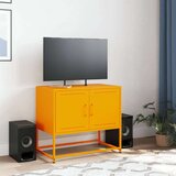 TV ormarić boja senfa 68 5 x 39 x 60 5 cm čelični | shoptok.hr