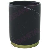 Kerametal Čaša KGBM-17 Black marble keramička | ePonuda.com