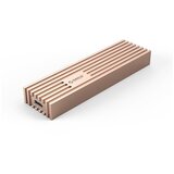 Orico Zunanje ohišje za M.2 NVMe/SATA 2230-2280 v USB3.2 Gen2 Type-C, 10Gbps, Aluminij, zlato-roza, FV35C3 Cene