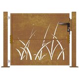  Vrtna vrata 100x75 cm Corten čelik dizajn s travom | Eponuda.ba