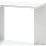  Kutni regal za knjige s 3 razine bijeli 50 x 50 x 102 cm drveni | Eponuda.ba