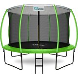  INLEA ULTIMATE Jump Trampolin 366 cm s unutarnjom zaštitnom mrežom – svijetlo zelena | shoptok.hr