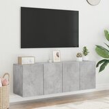  Zidni TV ormarići 2 kom sivi boja betona 60x30x41 cm | Eponuda.com
