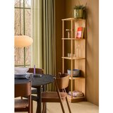 Hübsch Regal v hrastovem dekorju v naravni barvi 45x180x37 cm Noblesse – | Shoptok.si