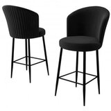 Hanah home Set od 4 barske stolice Fora crne boje | Eponuda.ba