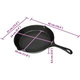 Grill Tava Lijevano Željezo 30 cm Okrugla | Eponuda.com