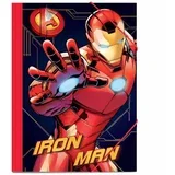 Luna: Mapa z elastiko Iron Man za liste A4 25x35 cm