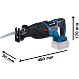 Bosch Višenamjenska aku pila GSA 185-LI Solo | shoptok.hr