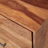 MID.YOU ŠIROKA KOMODA, antracit, naravne barve | Shoptok.si