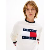 Tommy Jeans Ženski džemper DW0DW22316, Beli | Eponuda.com