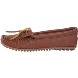 Minnetonka Mokasini 'Deerskin Kilty' karamel / svetlo rjava | Shoptok.si