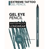 Flormar Extreme Tattoo Gel Penci vodoodporni gel svinčnik za oči odtenek 03 Deep Green 1,2 g | Shoptok.si