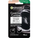 Garnier Skin Naturals Charcoal Caffeine Depuffing Eye Mask maska za področje okoli oči za vse tipe kože 5 g | Shoptok.si