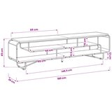  TV stalak 180 x 36 x 45 cm Siva Sonoma Konstruirano drvo | shoptok.hr