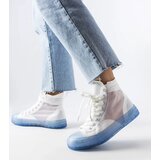 Gemre White and blue high-top sneakers Nanterre | ePonuda.com