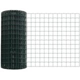 Euro ograda s postom 50 x 0,6 m Čelik premazan PVC-om Zelena | shoptok.hr