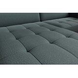 ELTAP Prašno zelena žametna raztegljiva/s prostorom za shranjevanje kotna sedežna garnitura (levi kot/z ležalnikom) Gomsi – | Shoptok.si