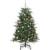 vidaXL Umestno božično drevo Zelena 150 cm PVC, kovina in plastika | Shoptok.si