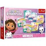 Igra memorije Gabby`s dollhouse