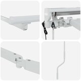  Električni zložljivi okvir tende Bela 4 × 3,5 m Jeklo, (5000206990) | Shoptok.si