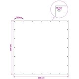 CERADA s rupama Zelena 3 x 3 m 140 gsm PE | shoptok.hr