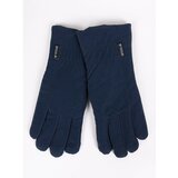 Yoclub Man's Men's Gloves RES-0111F-195C Navy Blue Cene'.'